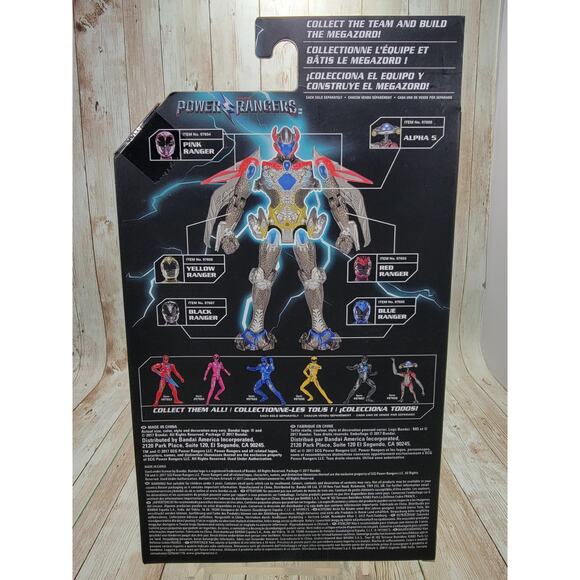 Saban's Power Rangers Legacy Collection Alpha 5 Figure BAF Toys R Us Exclusive - Picture 2 of 6